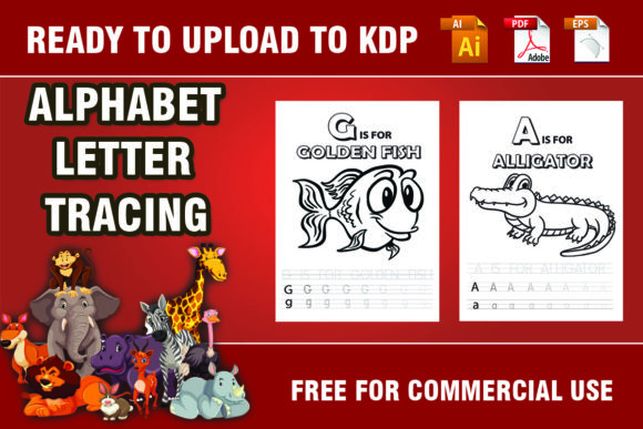 Alphabet Letter Tracing for Kids and Beginners