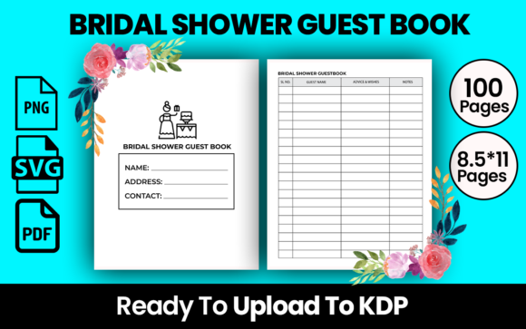 Captivating Bridal Shower Guestbook