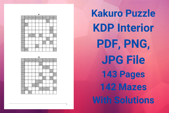 Creating a Premium Kakuro Puzzle Book for KDP