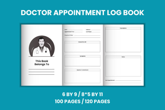 Doctor Appointment Log Book Interior: A Comprehensive Solution for Organizing Medical Schedules