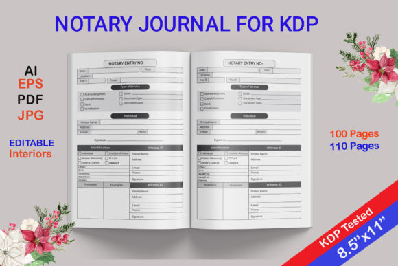 Exploring the Notary Journal Interior Template for KDP: A Comprehensive Review