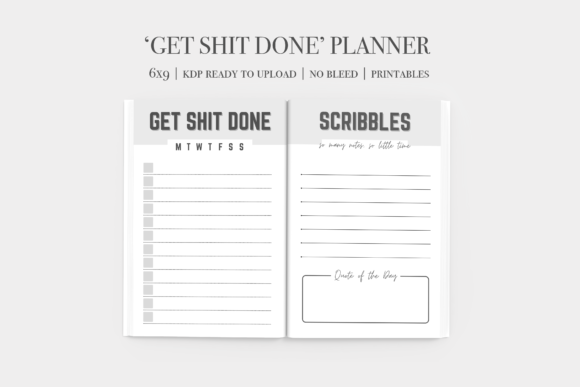 Get S it Done Planner: Your Ultimate Daily Productivity Tool
