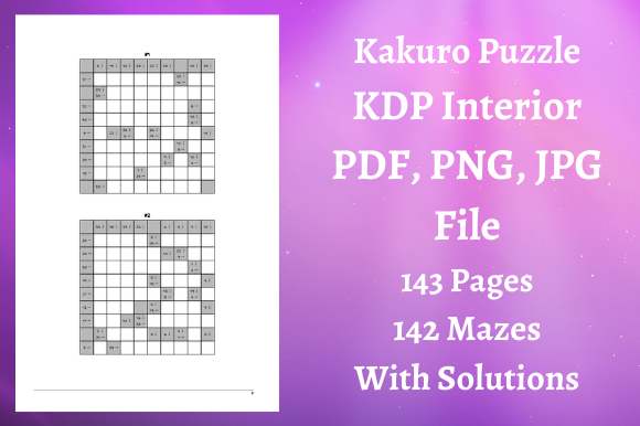High-Quality KDP Kakuro Game Interior