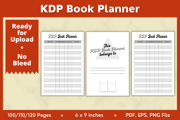 KDP Book Planner KDP Interior 6x9in: A Comprehensive Guide