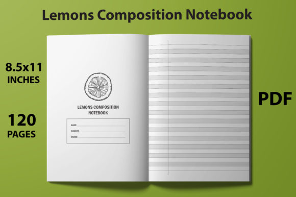Lemons Composition Notebook: A Versatile Tool for Creative and Professional Use