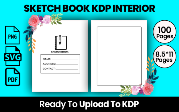 Perfect Sketch Book KDP Interior for Your Projects