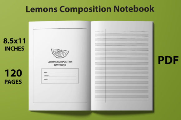 Strategic Use of KDP Lemons Composition Notebook for Enhanced Productivity and Creativity