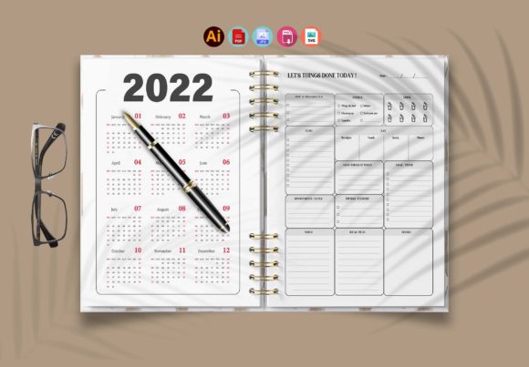 Streamline Your Planning with Daily Weekly Planner 3 Design for KDP